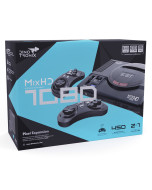 Игровая приставка Dinotronix MixHD 1080 + 450 игр (модель: ZD-09, Серия: ZD, MD1 case, FullHD 1080, HDMI кабель, 2 беспроводных джойстика)