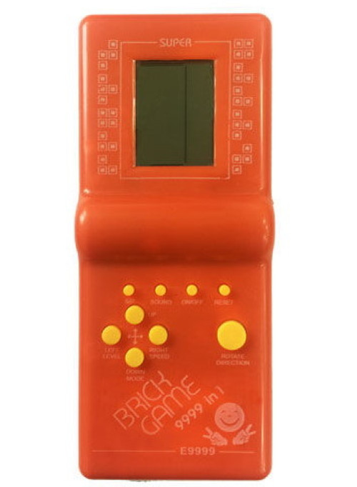 Тетрис 9999 игр (оранжевый)