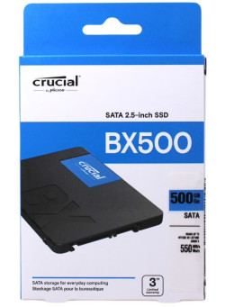 SSD накопитель Crucial BX500 500 ГБ (CT500BX500SSD1)