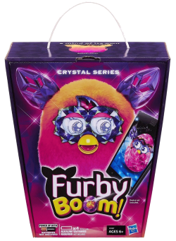 Furby Boom Crystal (Кристальная серия) розовый оранжевый