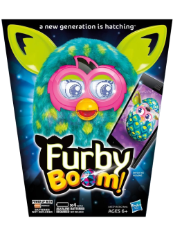 Furby Boom Солнечная волна (Зелёное перо павлина)