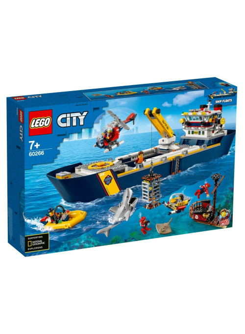 Конструктор LEGO City (60266) Исследовательское судно