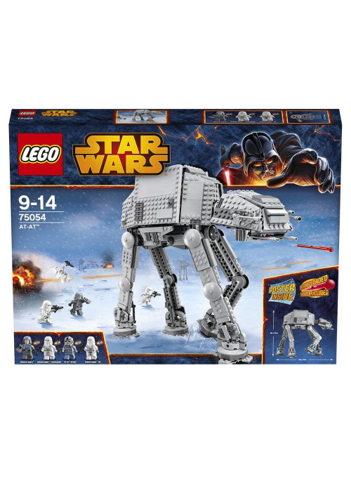 LEGO Star Wars (75054) Конструктор Вездеходный Бронированный Транспорт AT-AT