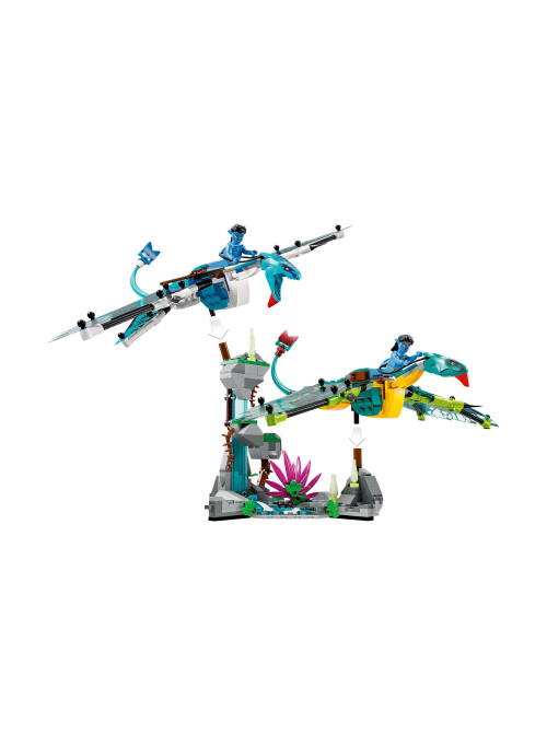 Конструктор LEGO Avatar (75572) Первый полёт Джейка и Нейтири на банши
