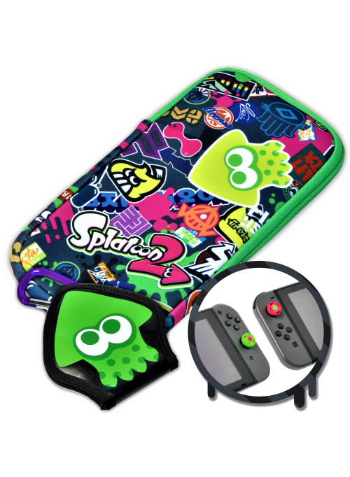 Набор аксессуаров HORI Splatoon 2 (Splat pack) (NSW-048U) (Nintendo ...