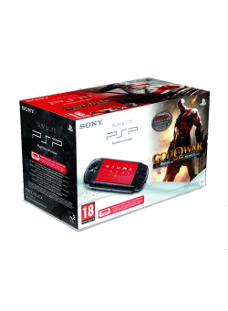 Игровая консоль Sony PSP Street E-1008 Black + God of War: Призрак Спарты