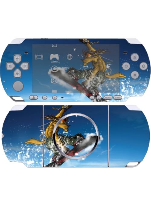 Наклейка PSP 3000 Сноубординг (PSP)