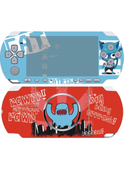 Наклейка PSP 3000 Сила Кота (PSP)