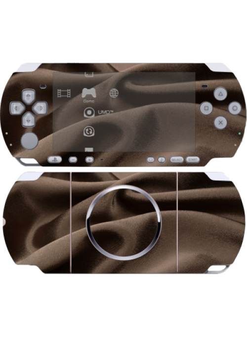 Наклейка PSP 3000 Черный шелк (PSP)