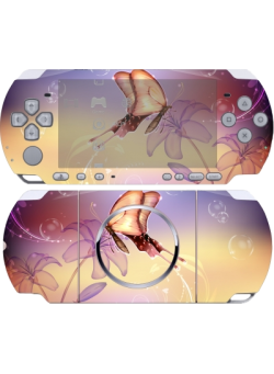 Наклейка PSP 3000 Бабочка (PSP)