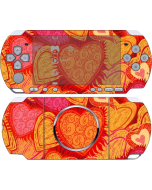 Наклейка PSP 3000 Сердце v.01 (PSP)