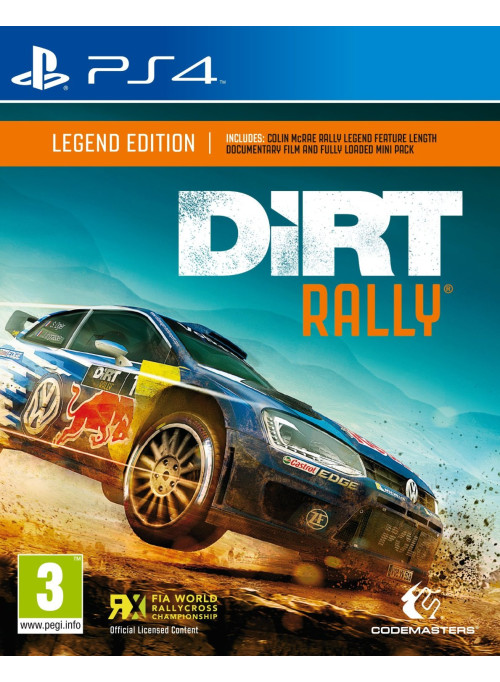 DiRT Rally Legend Edition PS4 - Jeu PAL UK Pour Sony PlayStation 4 (Bon État)