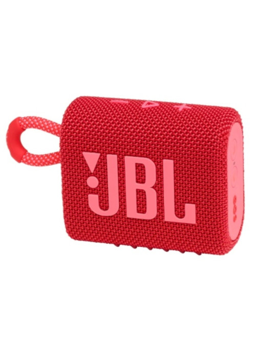 Портативная акустика JBL Go 3 (Red) (Красная)