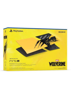 Сменная панель корпуса PlayStation Faceplate Limited Edition (Marvel’s Wolverine Battle Yellow) для PS5 Pro