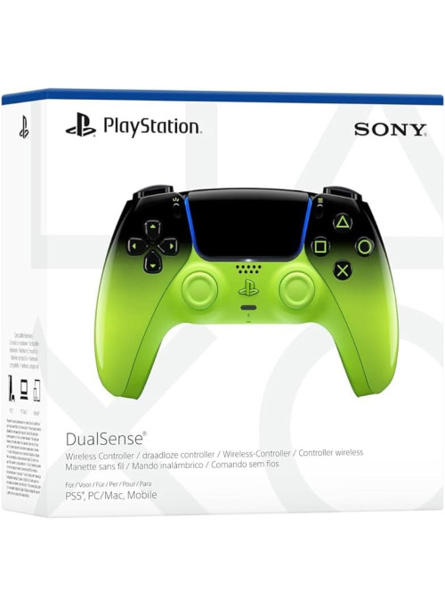 Геймпад беспроводной Sony DualSense Remix Green (зеленый ремикс) (PS5) Геймпад беспроводной Sony DualSense Remix Green (зеленый ремикс) (PS5)