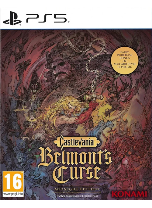 Castlevania: Belmont’s Curse Midnight Edition (PS5, русская версия) Castlevania: Belmont’s Curse Midnight Edition (PS5, русская версия)