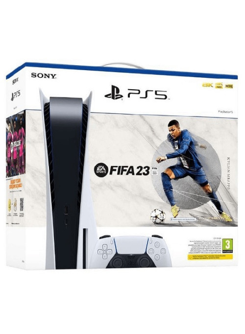 Игровая приставка Sony PlayStation 5 825GB (EU) (CFI-1216A) + Код на загрузку FIFA 23