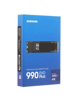 SSD накопитель Samsung 990 EVO Plus 4TB NVMe, M.2 (MZ-V9S4T0BW)