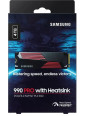 SSD накопитель Samsung 990 Pro With Heatsink 4TB NVMe, M.2 (MZ-V9P4T0CW)