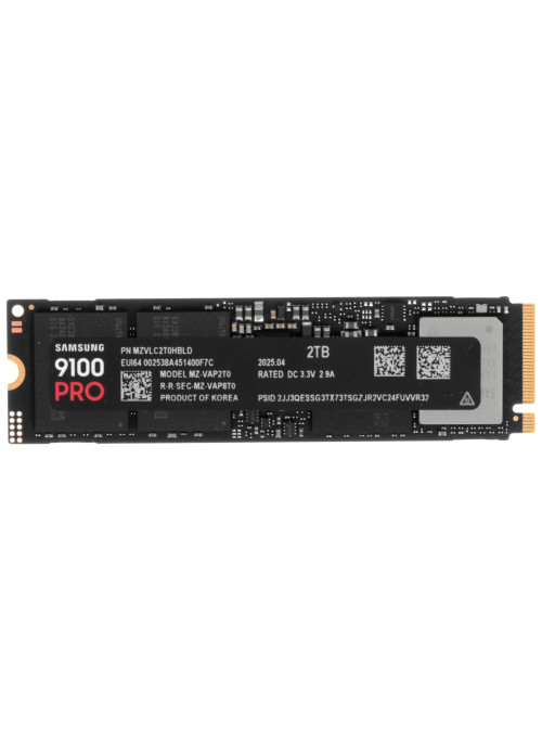 SSD накопитель Samsung 9100 2TB PCIe 5.0 x4 NVMe, M.2 (MZ-VAP2T0BW) SSD накопитель Samsung 9100 2TB PCIe 5.0 x4 NVMe, M.2 (MZ-VAP2T0BW)