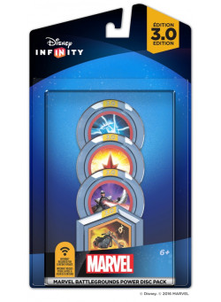 Disney. Infinity 3.0 Набор "4 волшебных жетона" ."Marvel - Battlegrounds"