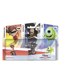 Disney. Infinity: Набор 3 персонажа "Добрые герои" (Sidekicks Pack) (Майк Вазовски, Барбосса и Миссис Исключительная)
