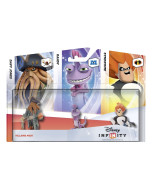 Disney. Infinity: Набор 3 персонажа "Злодеи" (Villains Pack) (Рэнди, Дэйви Джонс и Синдром)
