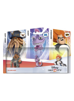 Disney. Infinity: Набор 3 персонажа "Злодеи" (Villains Pack) (Рэнди, Дэйви Джонс и Синдром)
