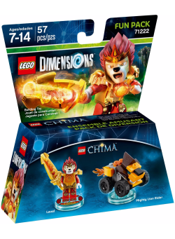 LEGO Dimensions Fun Pack (71222) - Chima (Laval, Mighty Lion Rider)