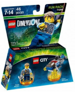 LEGO Dimensions Fun Pack (71266) - LEGO City (Chase McCain, Police Helicopter)