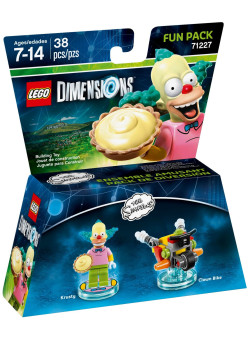 LEGO Dimensions Fun Pack (71227) - The Simpsons (Krusty, Clown Bike)
