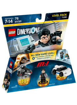 LEGO Dimensions Level Pack (71248) - Mission Impossible (IMF Scrambler, Ethan Hunt, IMF Sport Car)