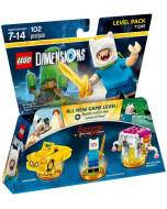 LEGO Dimensions Level Pack (71245) - Adventure Time (Jakemobile, Finn the Human, Ancient War Elephant)