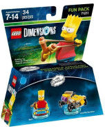 LEGO Dimensions Fun Pack (71211) - The Simpsons (Bart, Gravity Sprinter)