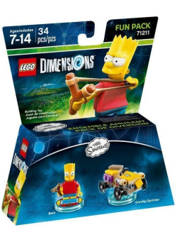 LEGO Dimensions Fun Pack (71211) - The Simpsons (Bart, Gravity Sprinter)