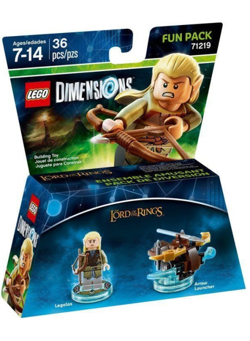 LEGO Dimensions Fun Pack (71219) - Lord of the Ring (Legolas, Arrow Launcher)