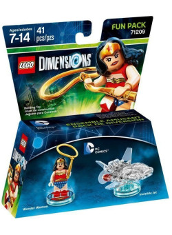 LEGO Dimensions Fun Pack (71209) - DC Comics (Womder Woman, Invisible Jet)