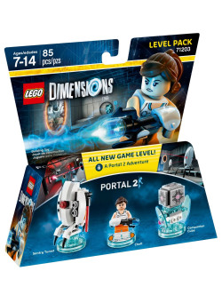 LEGO Dimensions Level Pack (71203) - Portal 2 (Sentry Turret, Chell, Companion Cube)