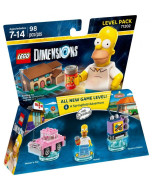 LEGO Dimensions Level Pack (71202) - The Simpsons (Homer's Car, Homer, Taunt-o-Vision)