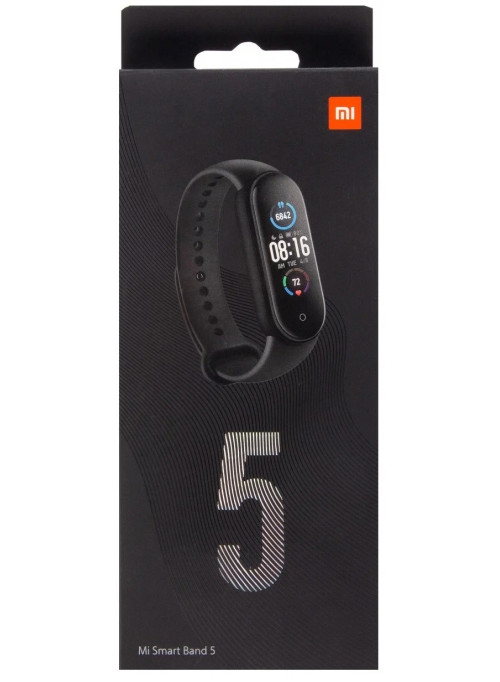 Фитнес браслет Xiaomi Mi Smart Band 5 черный