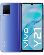 Смартфон Vivo Y21 4/64 ГБ, синий металлик