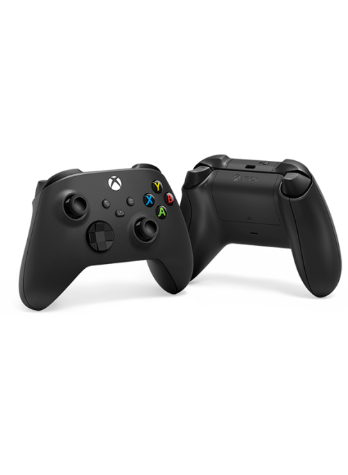 Геймпад беспроводной Microsoft Xbox One/Series X|S Wireless Controller Carbon Black (чёрный) (QAT-00002)