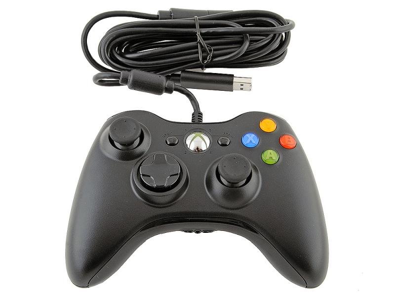 подключить проводной джойстик к Xbox 360 и к ПК
